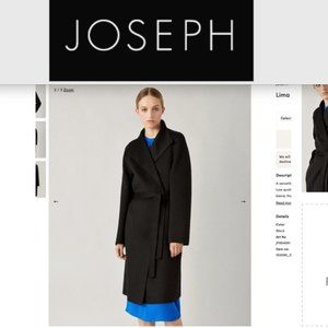 🥰 JOSEPH Fashion wool cashmere wrap coat (EU 42)